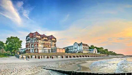 Die Landpartie: Hotel Hansa in Kühlungsborn –  Am Ostseeküsten-Radweg